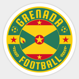 Grenada Football Sticker